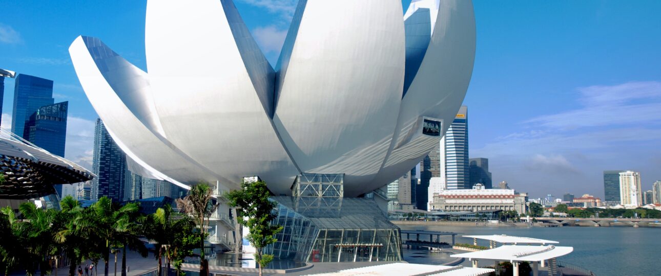 ArtScience Museum in Singapore, a unique architectural wonder.