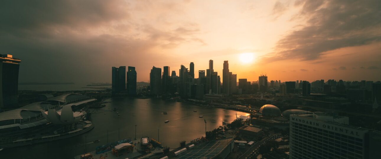 photo of singapore cityscape during golden hour